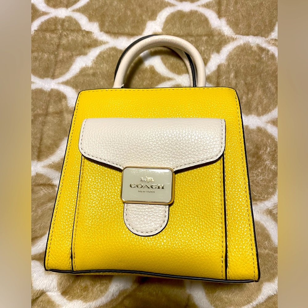 Coach Mini Pepper Crossbody In Colorblock